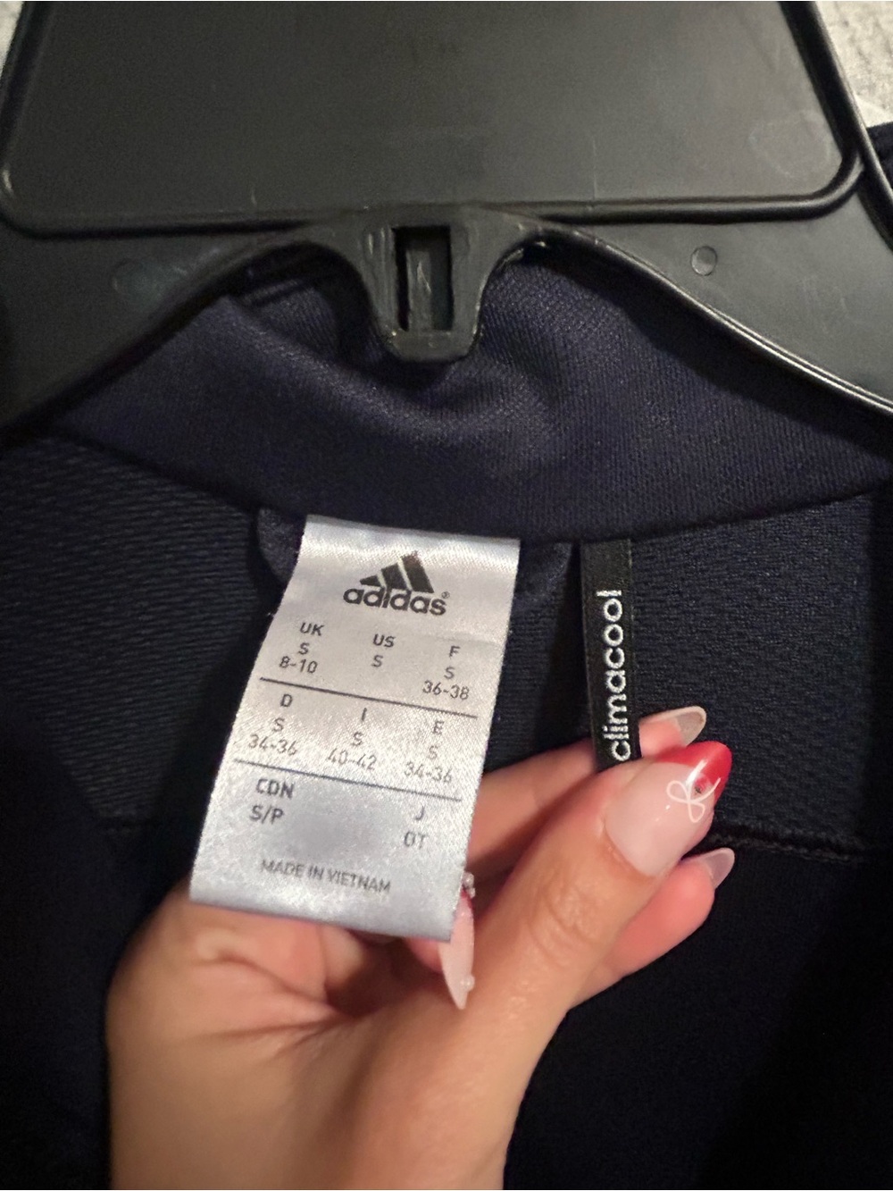 Adidas Unisex Philadelphia Union Navy and Gold Track Jacket - Picture 3 of 5